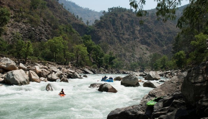 Rafting on the Tons River, Uttarakhand