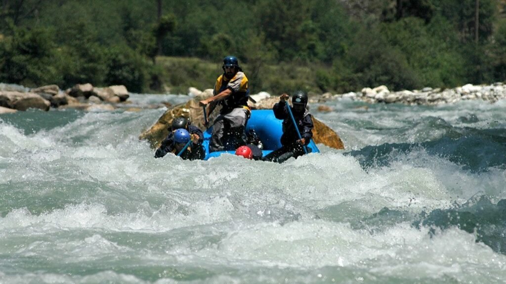 White Water Rafting on the Tons River